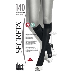 140 den AD Gambaletto Knstrmper uden toe farve sort