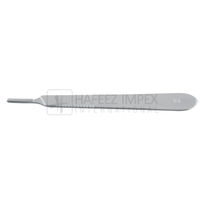 Skalpel Skaft nr.3 rustfrit 13 cm.