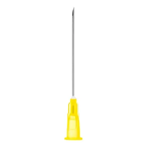 Sol-M, kanyle, gul, steril, 20G x 1 tomme, 0,9 mm x 25 mm