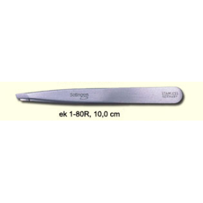 Pincet skr� 10 cm. rustfrit st�l