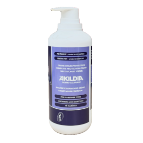 Akildia Beskyttende Creme med dispenser 500 ml.