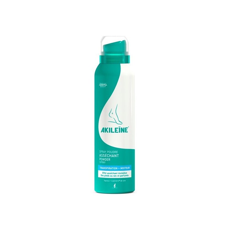 Akileine, Pudder Deo Spray, 150 ml.
