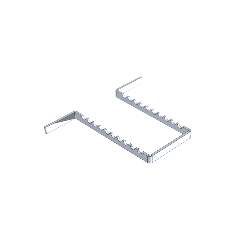 Alu indsats til aluminiumsbakke 18X14 cm.