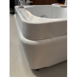 FODSPA FODBAD MED VARME OG BOBLER + LYSTERAPI