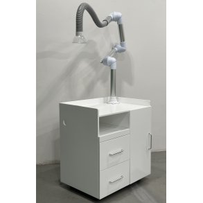 Behandlerbord med udsugning