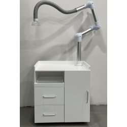 Behandlerbord med udsugning