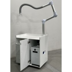 Behandlerbord med udsugning