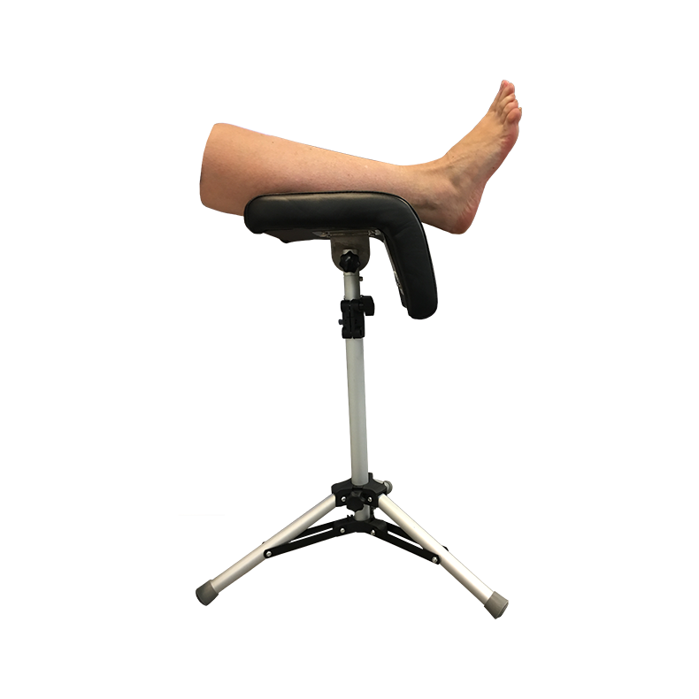 Bensttte til udebehandling inkl. taske,vinkel pude