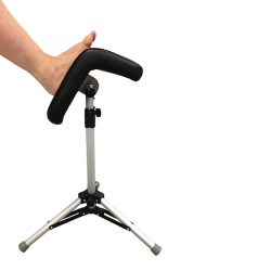 Bensttte til udebehandling inkl. taske,vinkel pude