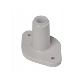 Bordholder til lampe, hvid