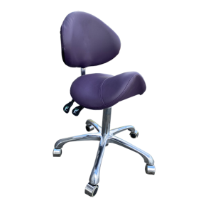 Caramba Saddel Stol med rygln 