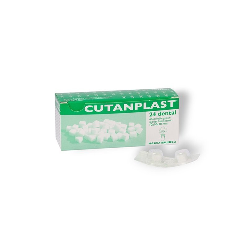 Cutanplast 10X10X10 mm.