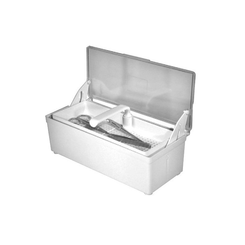 Desinfektions kar med rist og klar lg 1 liter