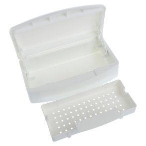 Desinfektions kar i plastik og med indsats