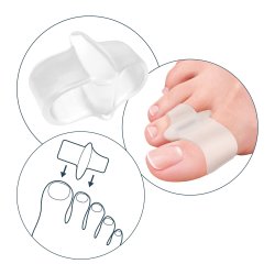 Dobbelt ring gel separator og spreader stk.