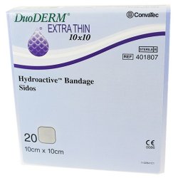 Duoderm 10X10 cm. Extra Thin