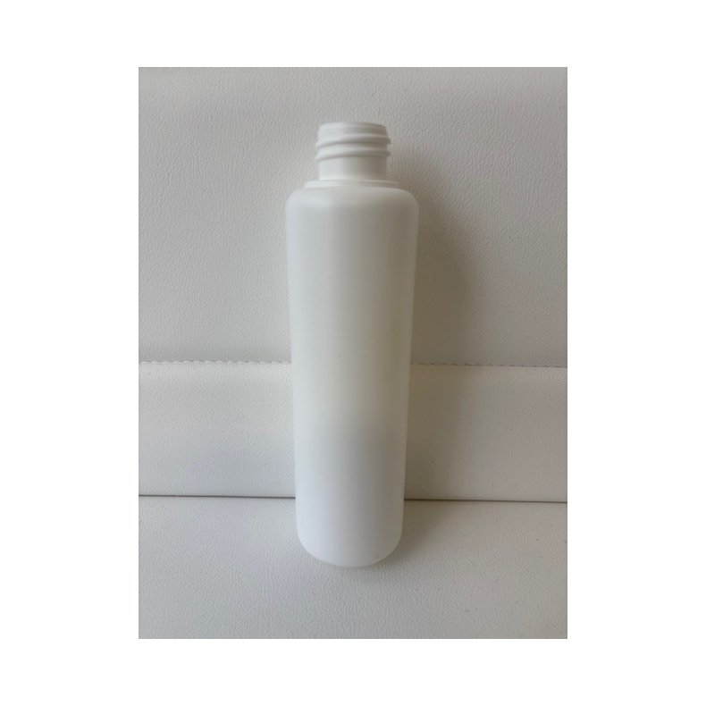 Flaske hvid rund 250 ml. / husk at v�lge l�g