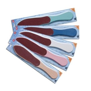 Fodfil med tr skaft, 28 cm.