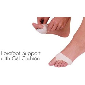 Forfodsaflastning i gel med stoff medium-large par