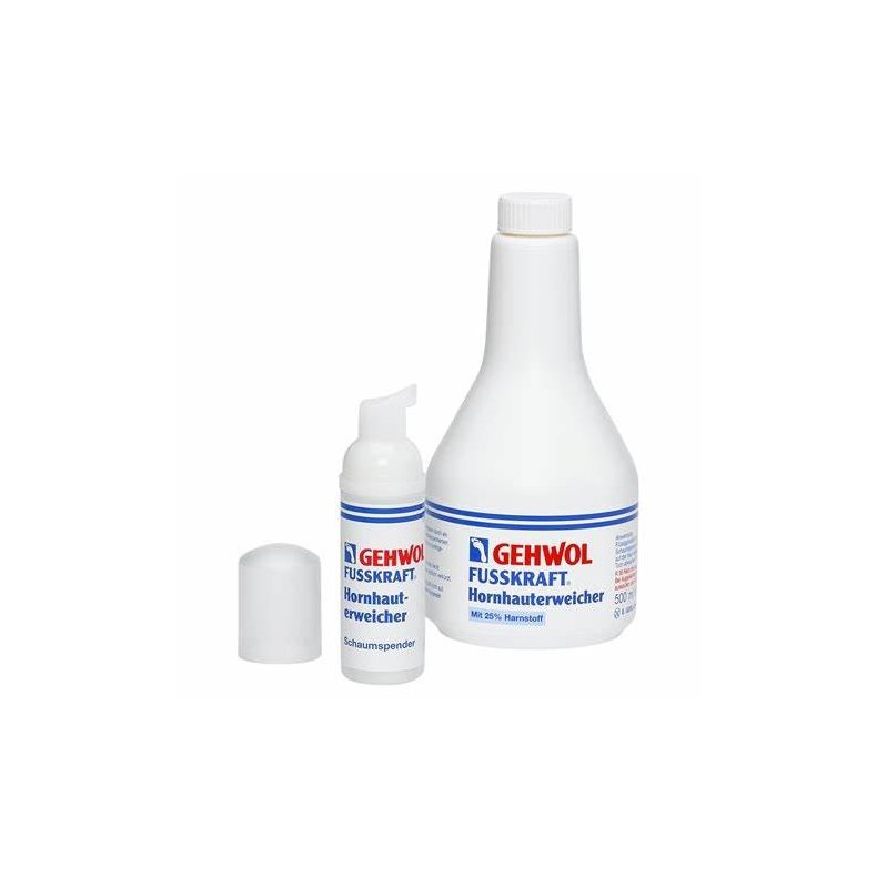 Gehwol Fusskraft hrhudsopl. 500 ml.incl. 50 ml. fl. med skumpumpe