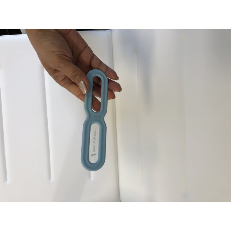 Glas fodfil med hntag