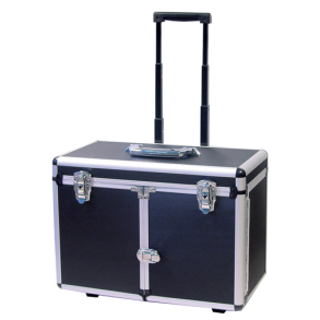 Kuffert Hadewe til udebehandling p hjul, sort