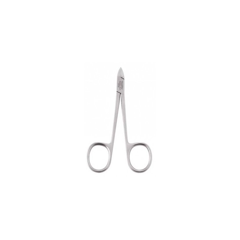 Hudsaks flad bid 8 cm. rustfrit