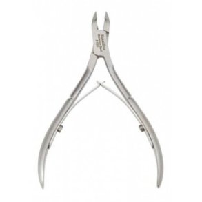 Hudtang med dobbel fjeder 10 cm. rustfrit