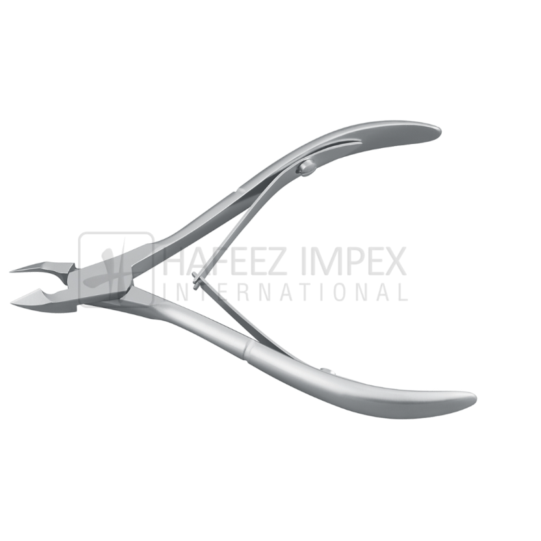 Hudtang med dobbelt fjeder 9 cm. rustfrit stl