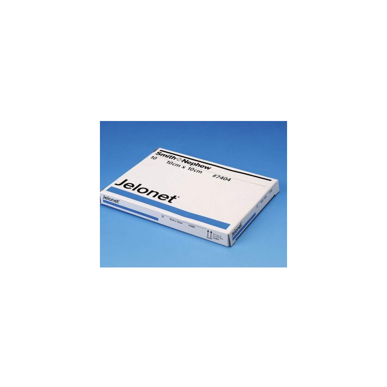 Jelonet paraffin gazekompress steril 10X10 cm. 10 stk.