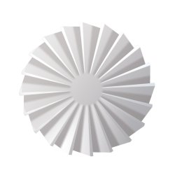 Keramisk frser  6,0 mm. medium,cylinderformet