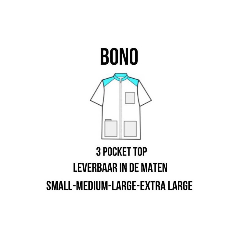 Kittel "BONO" med 3 lommer