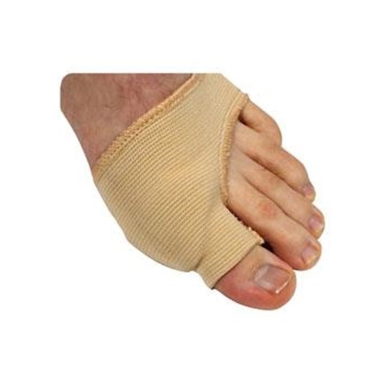 Knystbeskytter i gel med stoff small/medium stk.