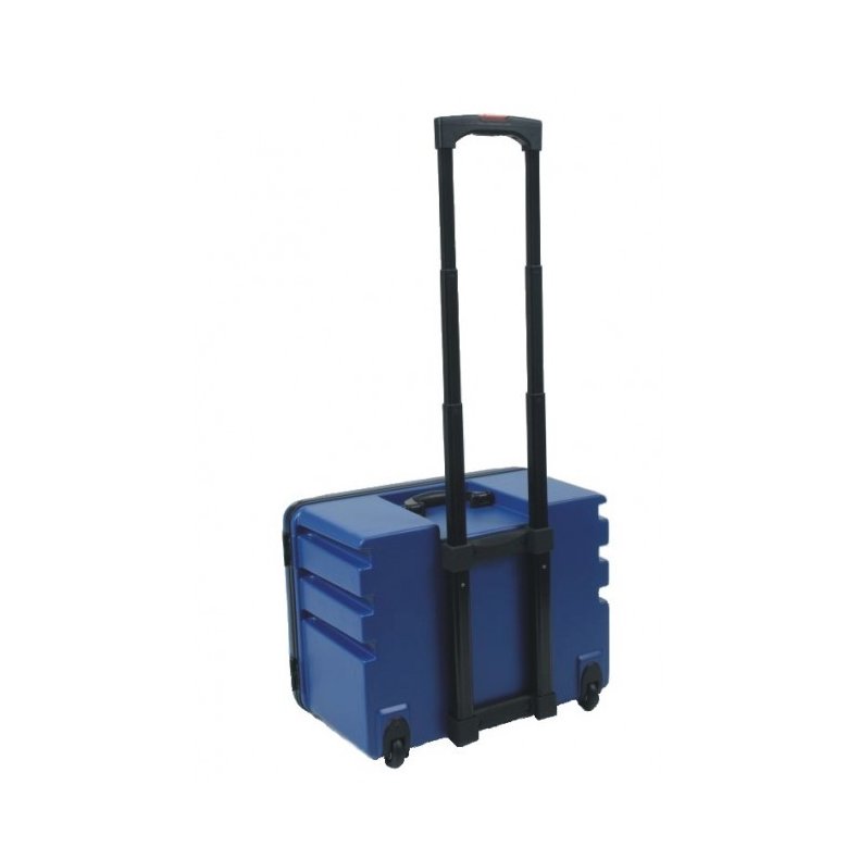 Kuffert p hjul med 2 stik kontakt