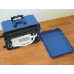 Kuffert p hjul med 2 stik kontakt