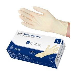Latex handsker 100 stk. Ever Care  Flex