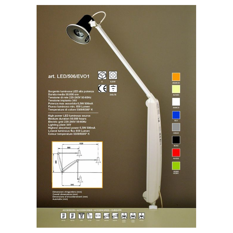 LED arbejdslampe