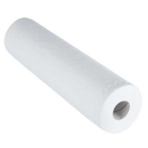 Lejepapir 50 cm x 50 m 2-lag Perforeret Nyfiber Neutral