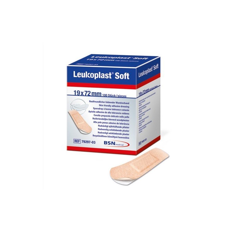 Leukoplast Soft 19mmX72 mm 100 stk.