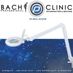 Lup lampe "Bach " med LED lys