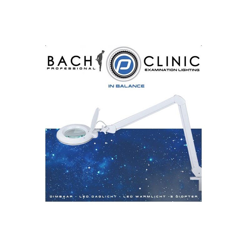 Lup lampe "Bach " med LED lys