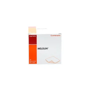 Melolin 5X5 cm., 25 stk.