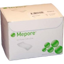 Mepore plaster med srpude 3X4 cm.,steril