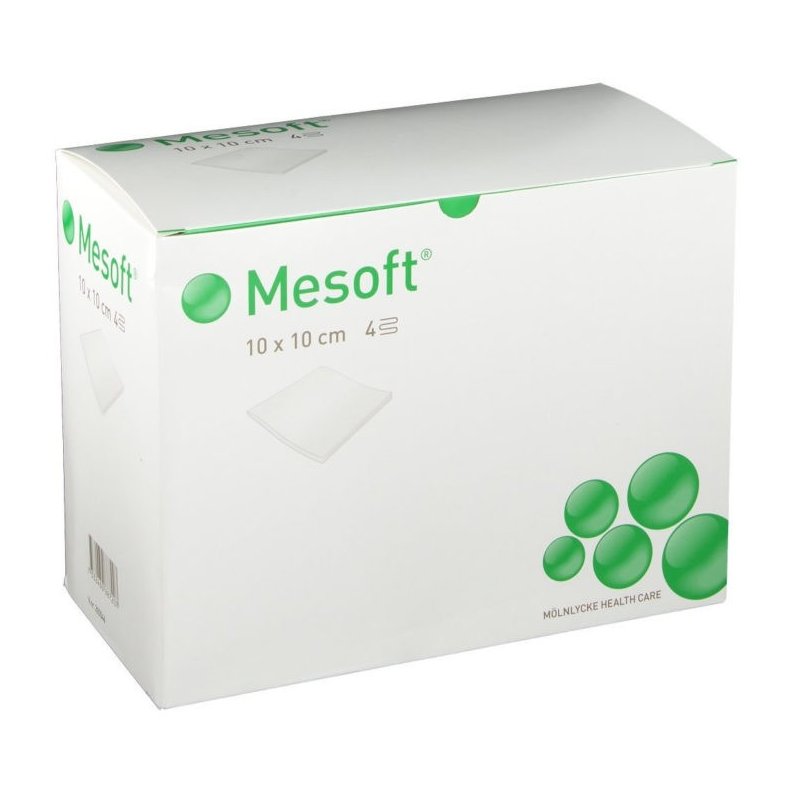 Mesoft non-woven kompess 10X10 cm. steril 30 breve