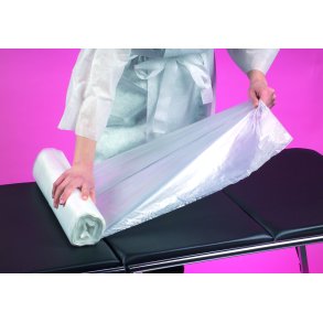 Plastik i rl.  til krops indpakning