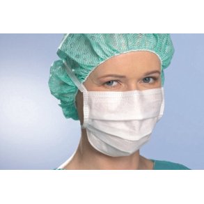 Mundbind med bindebnd 50 stk.