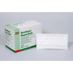 Mundbind med bindebnd 50 stk.