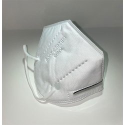 Mundbind med elastik hvid 10 stk. KN95