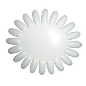 Negle kort rund, til 18 stk. negler farve