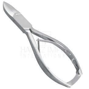 Negletang med dobb. fjeder 14 cm. rustfrit